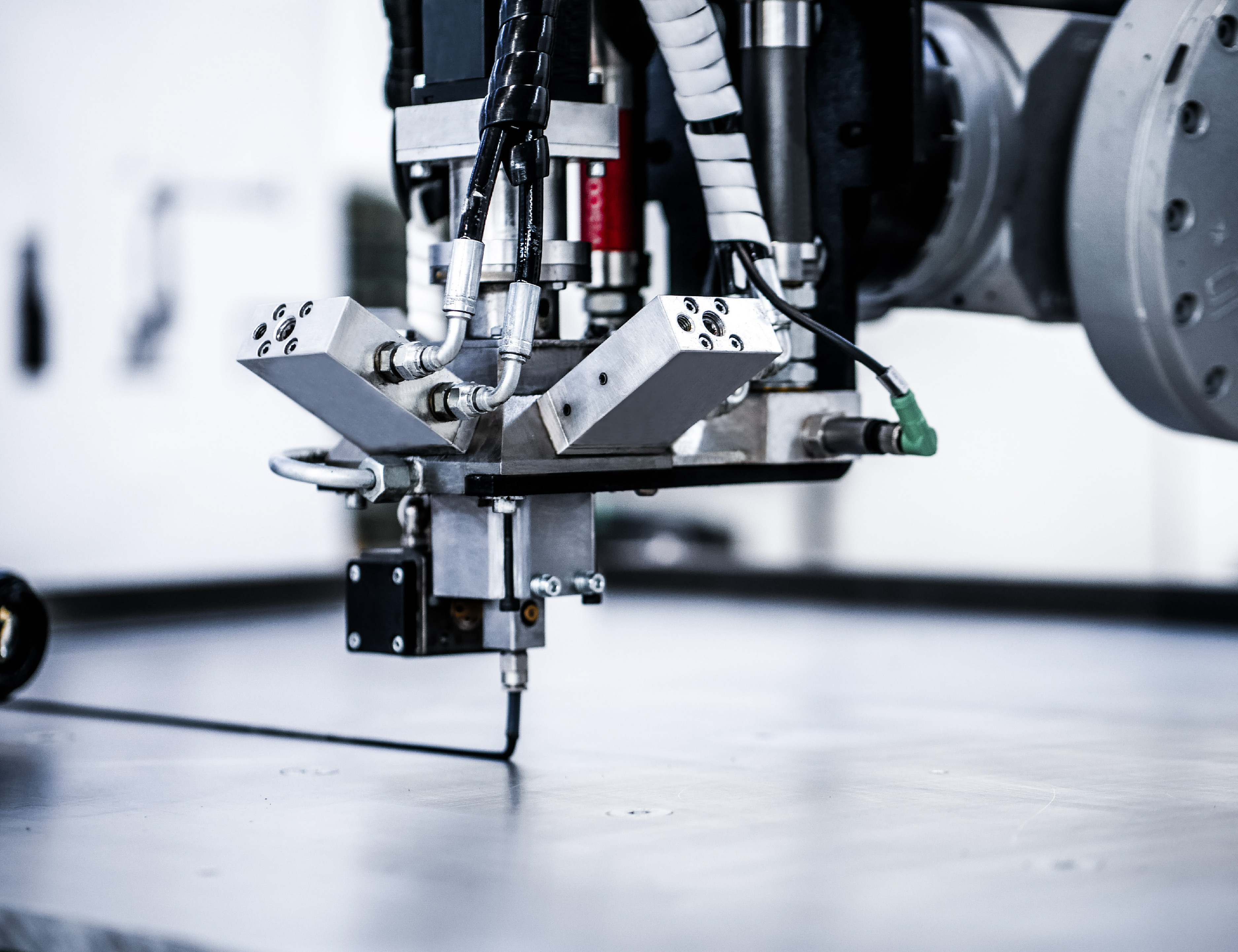 Cabezal mezclador de Europoliuretani.